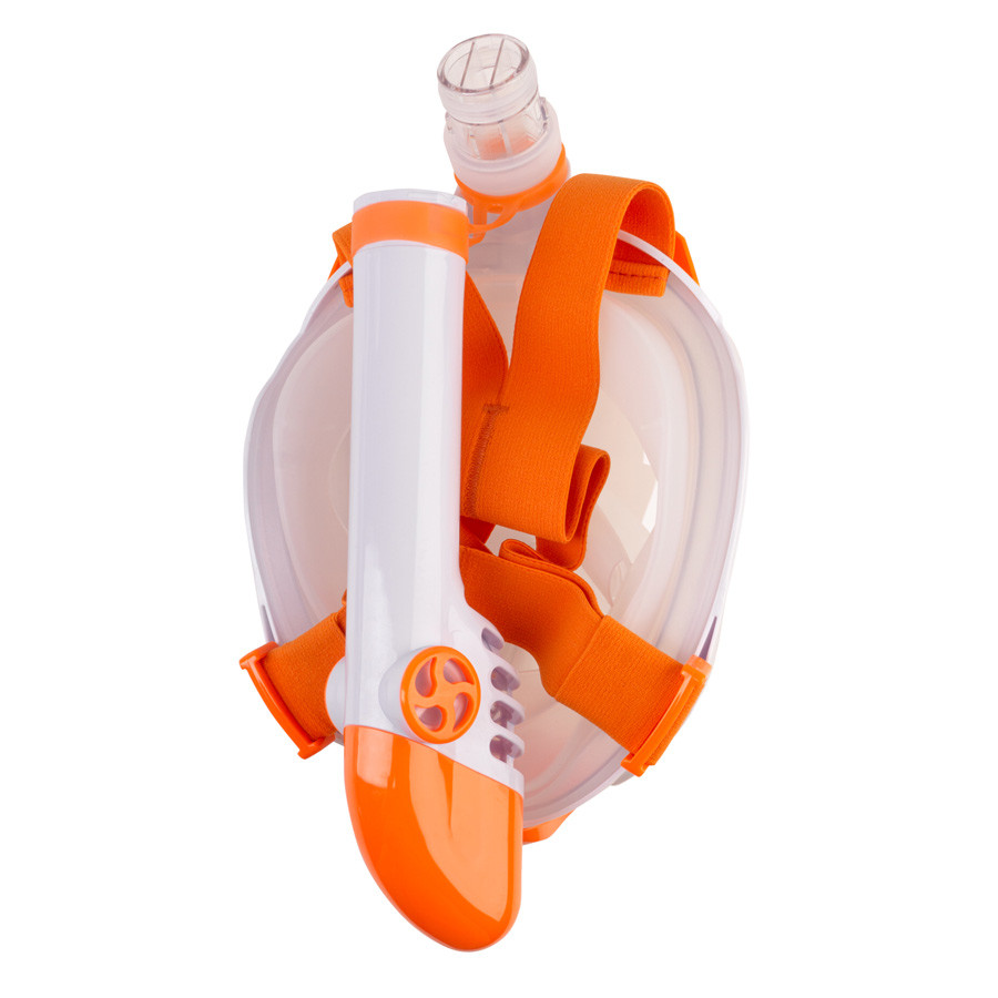 Маска полнолицевая для плавания Scorpena Swim малая, оранж. S