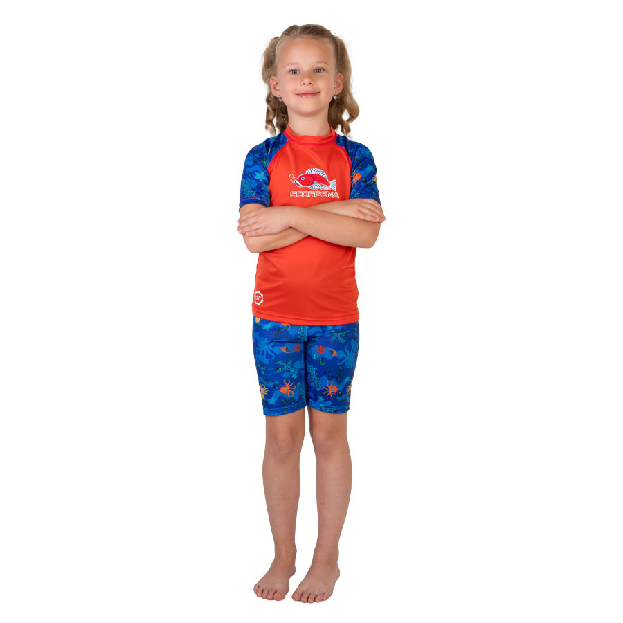Гидрокомплект пляжный Scorpena KIDS, красный