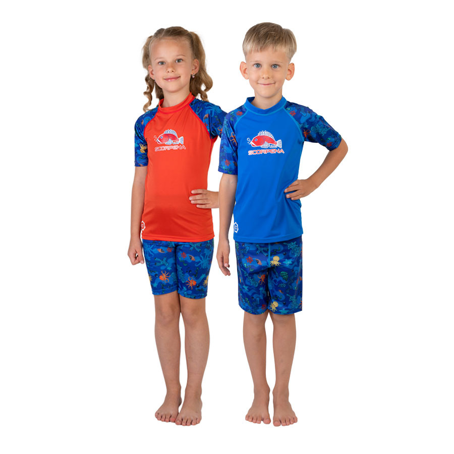 Гидрокомплект пляжный Scorpena KIDS, красный