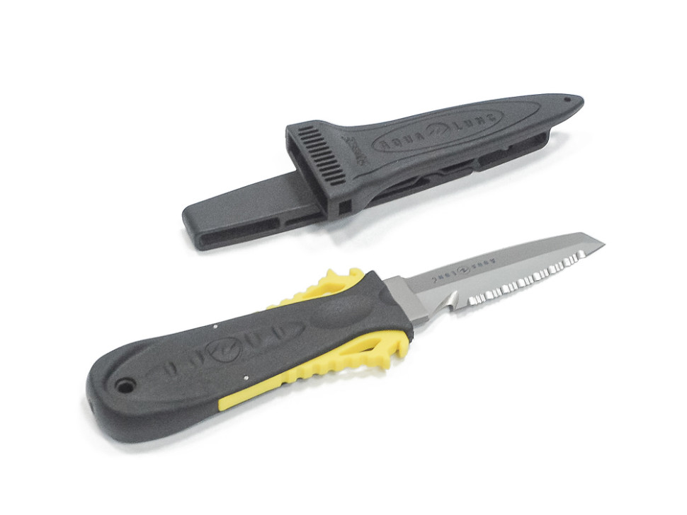 Водолазный нож Squeeze Lock Titanium Tanto