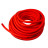 Тяга d16мм Scorpena RED, на отрез 10 см, двухкомпонентная, латексная,  