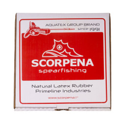 Тяга d18мм Scorpena RED, 15 метров в кор., двухкомпонентная, латексная,  