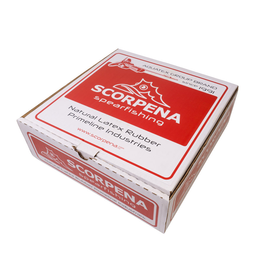 Тяга d18мм Scorpena RED, 15 метров в кор., двухкомпонентная, латексная,  