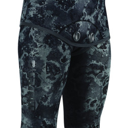 Штаны гидрокостюма для подводной охоты MARES SF EXPLORER CAMO BLACK 50, 5мм, с открытой порой внутри, цв.чёрный камуфляж