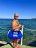 Гермосумка SCUBA BROTHERS MARINA, 40 литров, ПВХ трикотаж, синий/белый