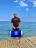 Гермосумка SCUBA BROTHERS MARINA, 40 литров, ПВХ трикотаж, синий/белый