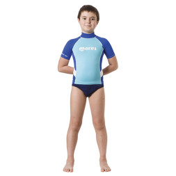 Гидрокостюм-Футболка с коротким рукавом MARES Rash Guard BOY, Лайкра, для мальчика