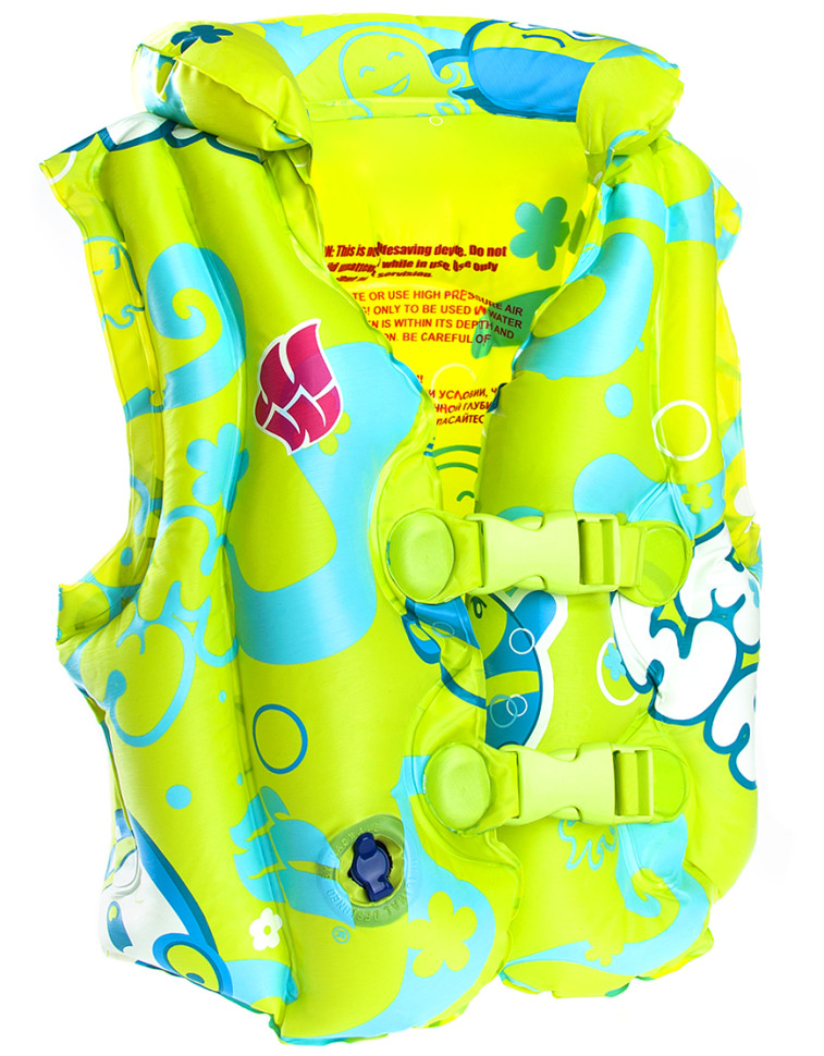 Жилет надувной Swimvest Mad Bubbles