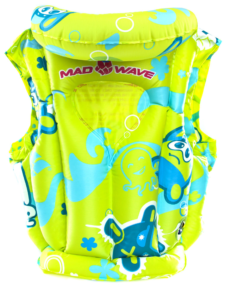 Жилет надувной Swimvest Mad Bubbles