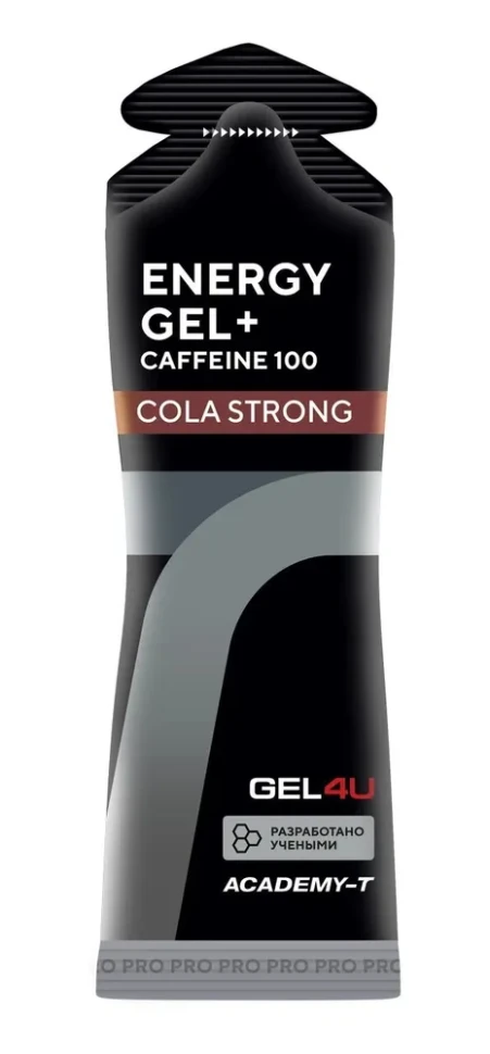 Гель энергетический углеводный с кофеином GEL4U