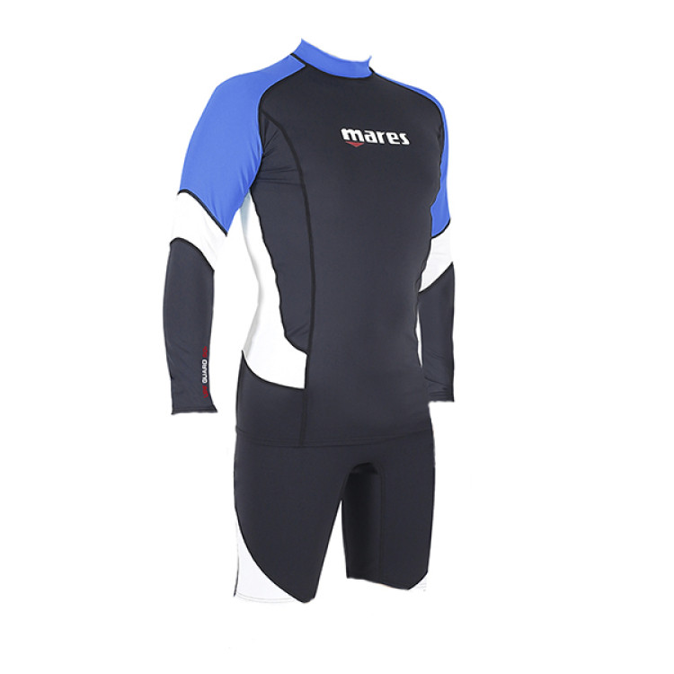 Гидрокостюм-Шорты MARES Rash Guard TRILASTIC, Лайкра, Мужские