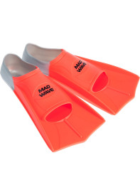 Ласты MAD WAVE Fins Training, цвет красный