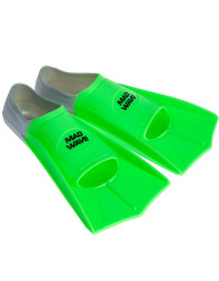 Ласты MAD WAVE Fins Training, цвет зеленый