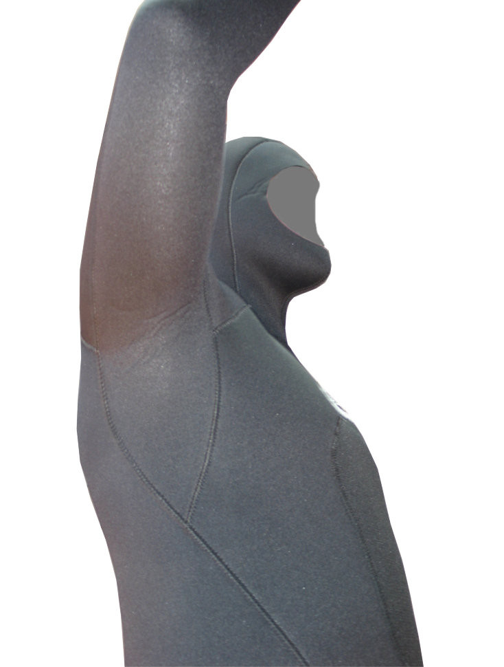 Гидрокостюм 3 мм HAMMERFISH BLACK, открытая пора, длинные штаны