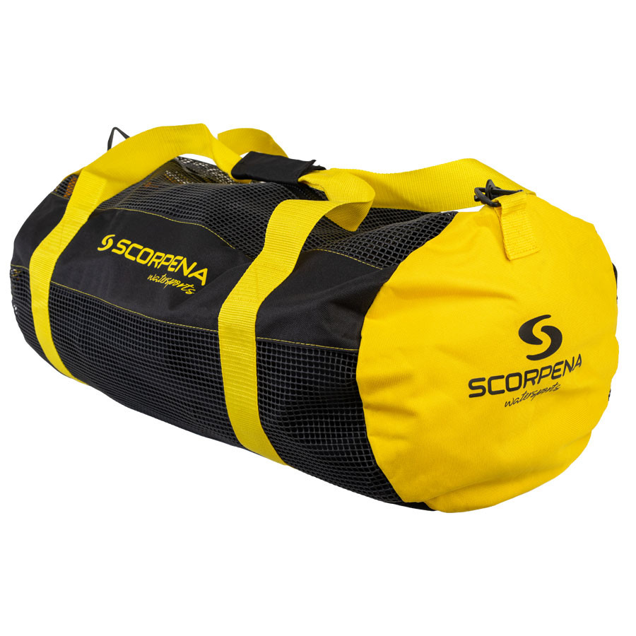 Сумка сетчатая Scorpena Watersports быстросохнущая, жёлт.