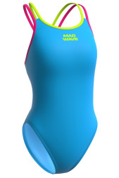 Юниорский купальник спортивный антихлор Crossback Junior PBT