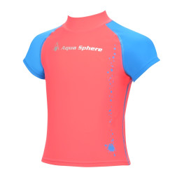 Майка детская, короткий рукав аквалайт RASH GUARD