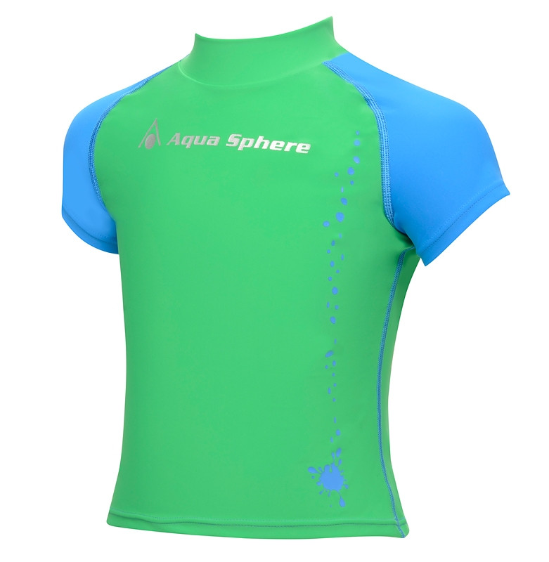 Майка детская, короткий рукав аквалайт RASH GUARD