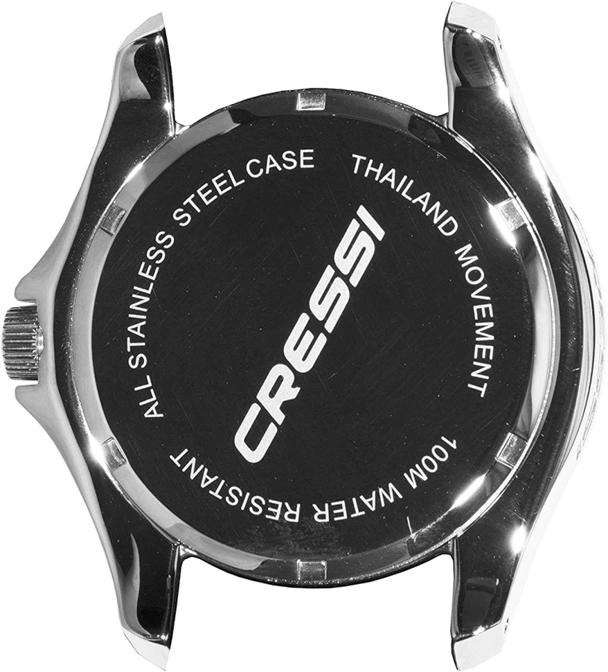 Часы Cressi MANTA WATCH 100m BLACK BLACK ORANGE