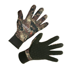 Перчатки CAMO Brown, 3мм, с двусторонним нейлоном, цв.коричневый камуфляж