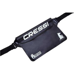 Сумка поясная CRESSI герметичная KANGAROO DRY POUCH черный, Cressi