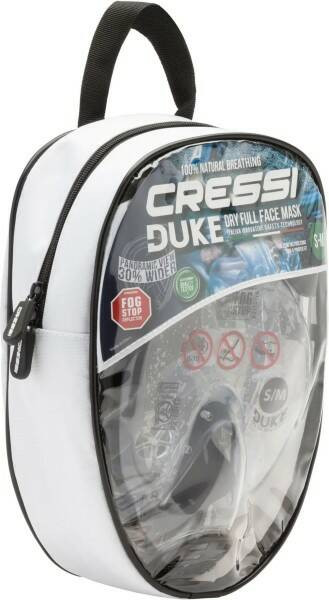 Маска полнолицевая CRESSI DUKE черный силикон