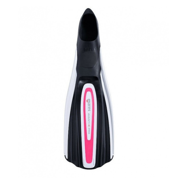 Ласты для плавания MARES AVANTI HC PRO FF, цв.черно-белый-розовый