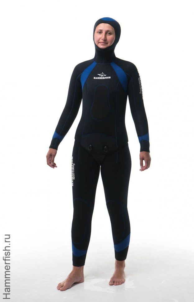 Гидрокостюм HAMMERFISH 3 мм AQUASTRETCH WOMAN, высокие штаны